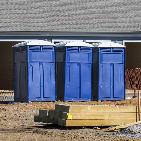 are there any additional fees associated with porta potty delivery and pickup in Burkittsville MD